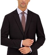 Armani Exchange Men&#39;s Slim-Fit Wool Suit Jacket- Merlot-36R - $119.99