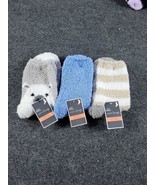 West Loop Cozy Socks Womens Sizes 4-10 LOT OF 3 Polar Bear, Blue, Brown ... - £6.18 GBP
