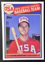 1985 Topps #401 Mark McGwire Rookie Reprint - MINT - £1.95 GBP