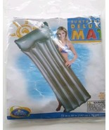 Intex The Wet Set Inflatable Pool Float 72&quot; x 30&quot; Sun-Tanner Deluxe Mat  - $27.56 CAD
