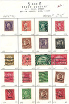 US Old Very Fine Used Stamps Hinged on List #2 - £3.23 GBP