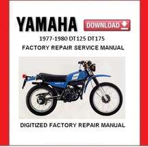 1977-1980 YAMAHA DT125 / DT175 Factory Service Repair Manual - $20.00