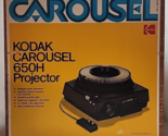 Kodak Carousel 650H Slide Projector + Remote, Tray &amp; Original Box Comple... - £116.84 GBP