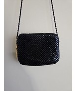 Black Chainmail Evening Wallet/Bag, 6&#39;&#39; Width, 19&#39;&#39; Strap - $15.99