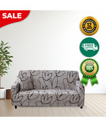 Anyhouz 3 Seater Sofa Cover Light Gray Style and Protection For Living R... - $964.70 MXN