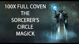HAUNTED 100X FULL COVEN CAST THE SORCERER'S CIRCLE EXTREME MAGICK Cassia4 Witch  image 2