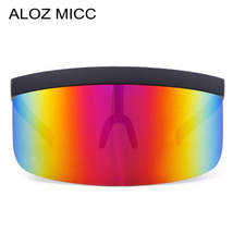 ALOZ MICC - Original Women Oversize Shield Visor Sunglasses Women Retro ... - £55.82 GBP
