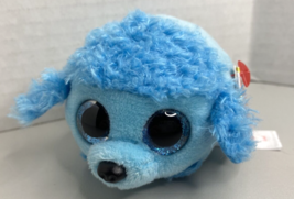 TY Teeny Tys  &quot;Lexi&quot; Blue Poodle SKU BB22 - £6.26 GBP