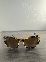 Prada Sunglasses SPR 08V 472-6Q0 Blue Brown Tortoise FRAMES ONLY 55-19-140 - $1,009.04 MXN