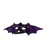 Purple Black Bat Large Halloween Dress Up Mask - $10.79