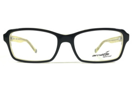 Arnette TEMPO 7078 1139 Eyeglasses Frames Black Yellow Rectangular 51-15-135 - £19.59 GBP