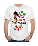 Printed Colorful Holi Tshirt (Holi Khele Raghuveera) for Holi Festival R... - €16,94 EUR