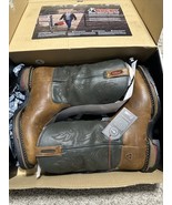 Rocky Long Range 12 Inch Work Cowboy Boots Size 10.5 Western Waterproof ... - $3,300.77 MXN