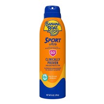 Banana Boat Sport Ultra SPF 50 Sunscreen Spray, 6oz | Banana Boat Sunscreen Spra - £13.53 GBP