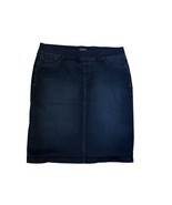 NYDJ Not Your Daughters Jeans Lift &amp; Tuck Denim Jean Skirt Sz 14 Made In... - $433.64 MXN