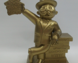 Family Game Night Trophy Mr Monopoly Loose 2009 Hasbro Plastic 6&quot; x 3.5&quot; - $18.61