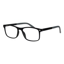 Magnificado Gafas de Lectura Lente Transparente Acabado Mate Rectangular Resorte - £8.67 GBP
