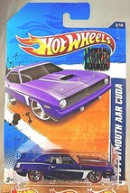 2011 Hot Wheels Walmart Redline #83 Street Beasts 70 PLYMOUTH AAR CUDA Purple - $13.50