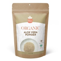 Organic Aloe Vera Powder (4 OZ) Natural Aloe Vera Powder for Hair and Skin - £6.19 GBP