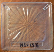 Used Amana Radarange Touchmatic 14 1/2&quot; x 13 5/8&quot; Microwave Oven Glass Plate - £68.95 GBP