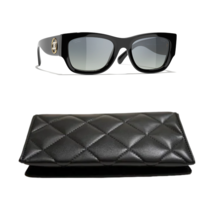 Women&#39;s Chanel Sunglasses CH5506 c 622/S8, Black-Gray Polarized Gradient... - $284.99
