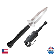 Cold Steel Hide Out 3" Japanese AUS8A Steel Fixed Blade Spear Point Neck... - $53.71