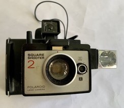 Vintage POLAROID Land Camera Square Shooter 2 w/ Case - £6.30 GBP