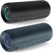 Wireless Stereo Speakers Outdoor Portable Bluetooth Speakers, Wireless IPX7 - £79.02 GBP