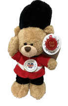 Keel Toys Plush Pipp the Bear Standing Guardsman Stuffed No Sound Britis... - £9.44 GBP