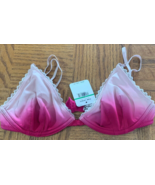 Free People Womens Bra Size 32C Pink/White-Brand New-SHIPS N 24 HOURS - €40,73 EUR