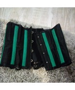 24” Delicious Underbust Corset black and green vintage  - $1,243.80 MXN