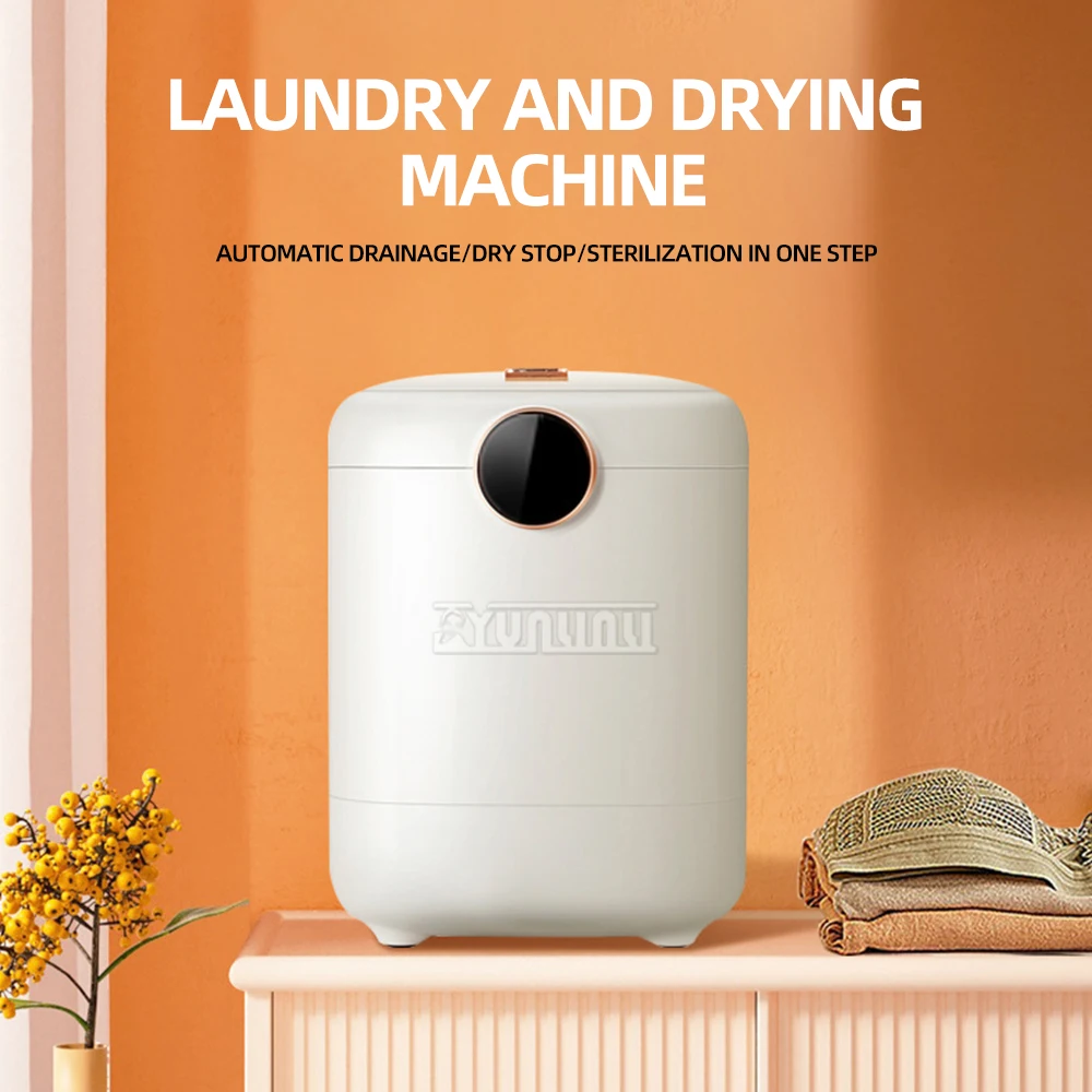 Automatic Underwear Washing Machine Household Small Washing and Drying - $132.02+