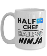 Chef Coffee Mug - 15 oz Funny Tea Cup For Office Friends Co-Workers Men ... - $14.95