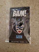 BAM BOX Geek Enamel Pin Catwoman Batman Returns Catwoman Collectible - £10.05 GBP