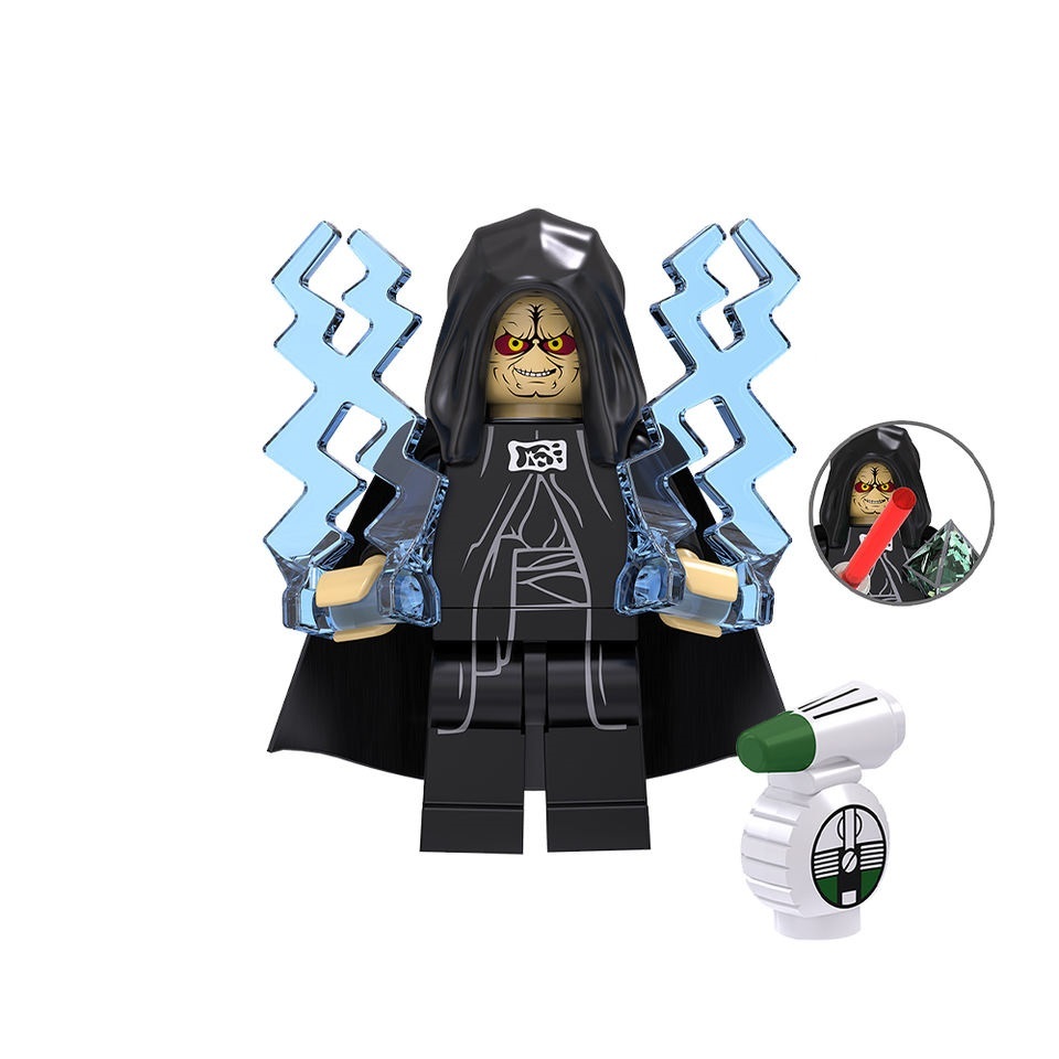 Star Wars Dark Lord Emperor Palpatine Darth Sidious Minifigures Building Toy