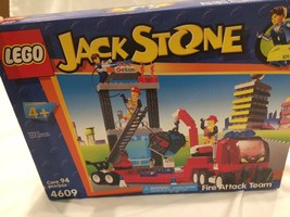 NEW Lego Juniors Town Jack Stone 4609 Fire Attack Team SEALED - £63.53 GBP