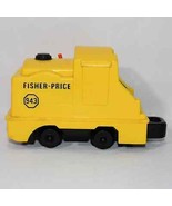 Vintage Fisher Price 943 Motorized Yellow Train, Tested Works Little Peo... - £15.57 GBP