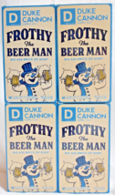 4 Bars Duke Cannon Frothy The Beer Man Soap 10 Oz. Each - £23.85 GBP