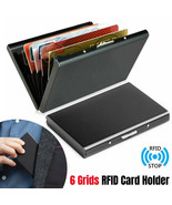 Orysin RFID Blocking Credit Card Holder Aluminum Metal Wallet Thin Case - $12.42 CAD