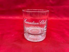 Canadian Club Class Aged 12 Years Starburst Weighted Bottom Tumbler Rock... - $10.86 CAD