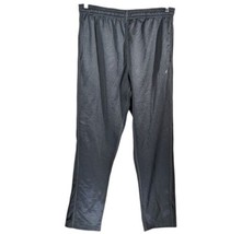 Performance Fleece Sweatpants Pockets Mens Large Heather Dark Gray 34x32... - £27.56 GBP