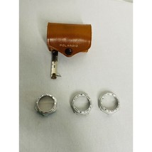 Vintage Polaroid Close Up Lens Set #1, #2, #3 in Original Leather Case - $168.30 MXN
