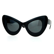 Donna Super Oversize Cateye Occhiali da Sole Moda UV 400 - £9.58 GBP
