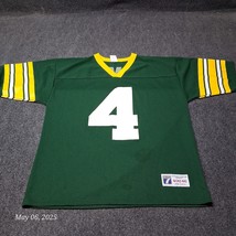 VTG Logo 7 Brett Favre Jersey # 4 Size Medium Green Bay Packers NFL Logo7 - $29.50