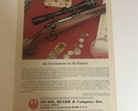 1980 Storm Ruger And Company Print Ad Advertisement Vintage Pa2 - $7.91