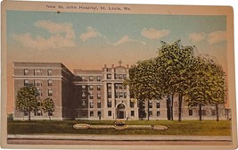 St. John Hospital, St. Louis, Missouri, vintage post card - £9.39 GBP