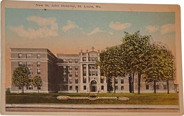 St. John Hospital, St. Louis, Missouri, vintage post card - $11.99