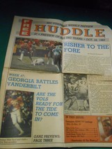 Collectible SEC Football Weekly Paper HUDDLE ...Oct. 16,1982 - £7.43 GBP