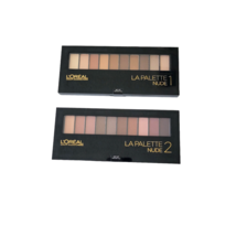 Loreal La Palette Eyeshadow Palettes Nude 1 &amp; 2 Sealed - $17.56
