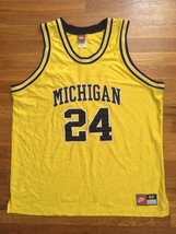 Authentic NCAA Nike Michigan Wolverines Jimmy King College Home Jersey 5... - £320.50 GBP